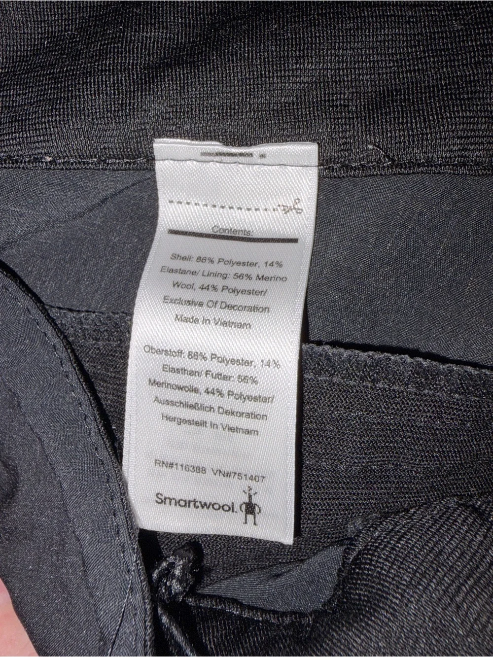 Smartwool Men's Black Performance Shorts